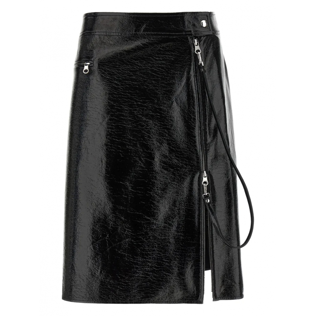 Women's 'Zipped Straight' Midi Skirt