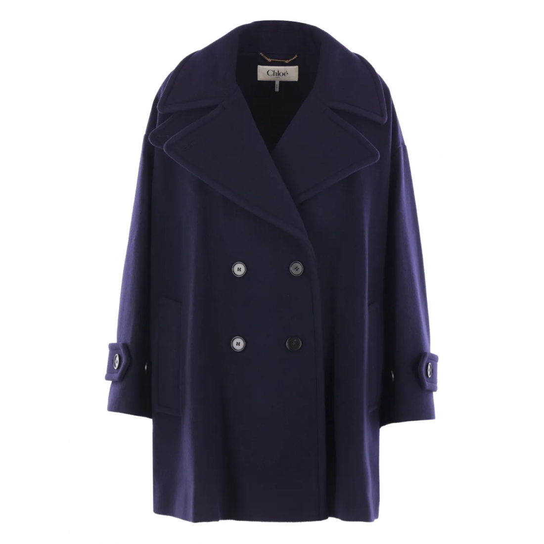 Caban 'Buttoned Double-Breasted' pour Femmes