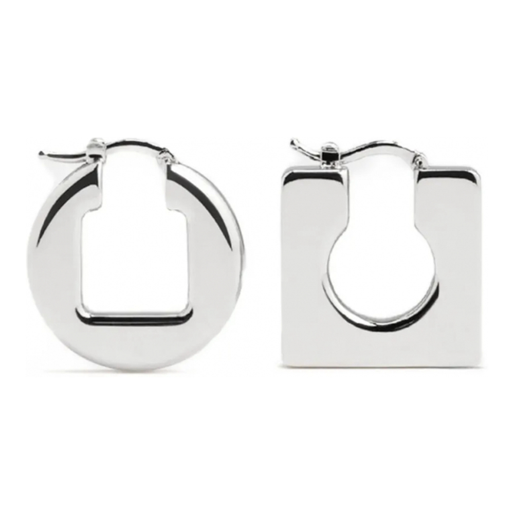 Boucles d'oreilles 'Les Boucles Rond Carré' pour Femmes