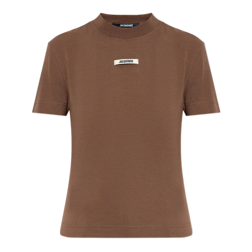 T-shirt 'Logo-Patch' pour Femmes