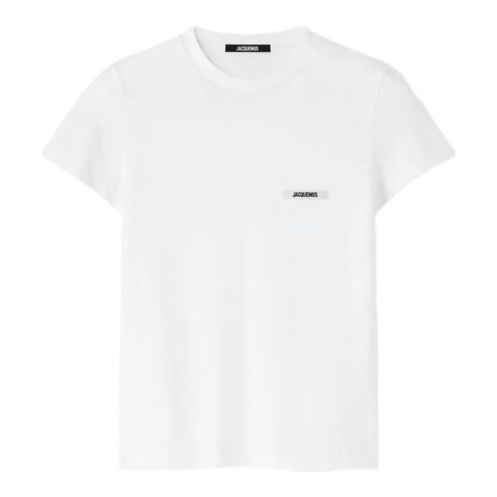 T-shirt 'Logo-Patch' pour Femmes