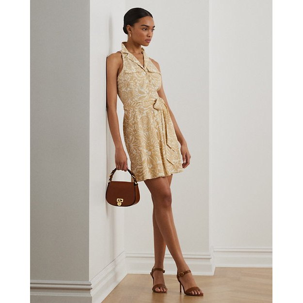 Women's 'Floral Sleeveless' Shirtdress