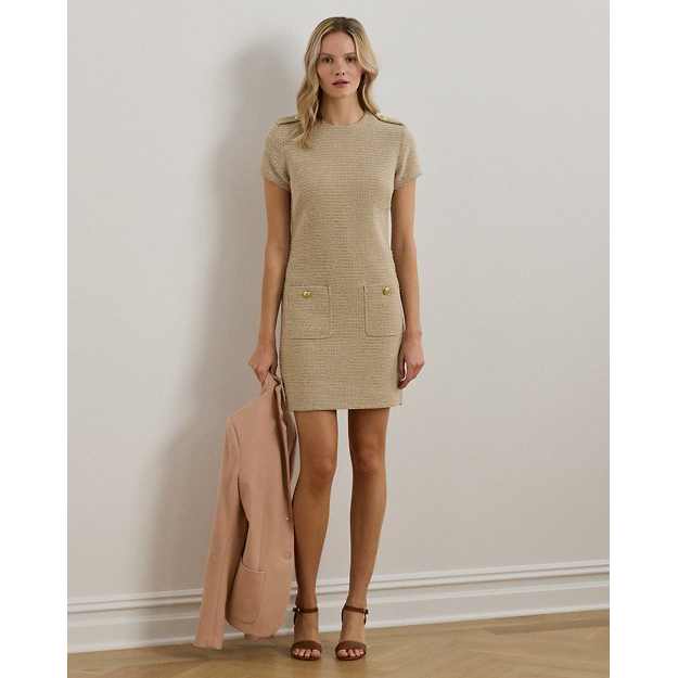 Robe fourreau 'Button-Trim' pour Femmes