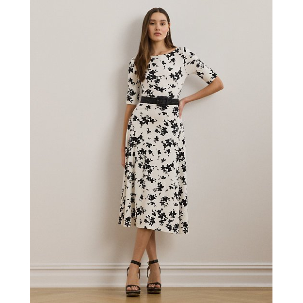 'Floral' Midi Kleid für Damen