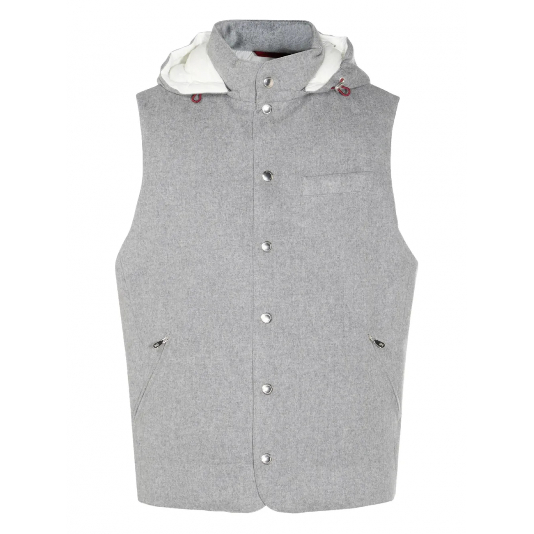 Gilet 'Hooded Buttoned' pour Hommes