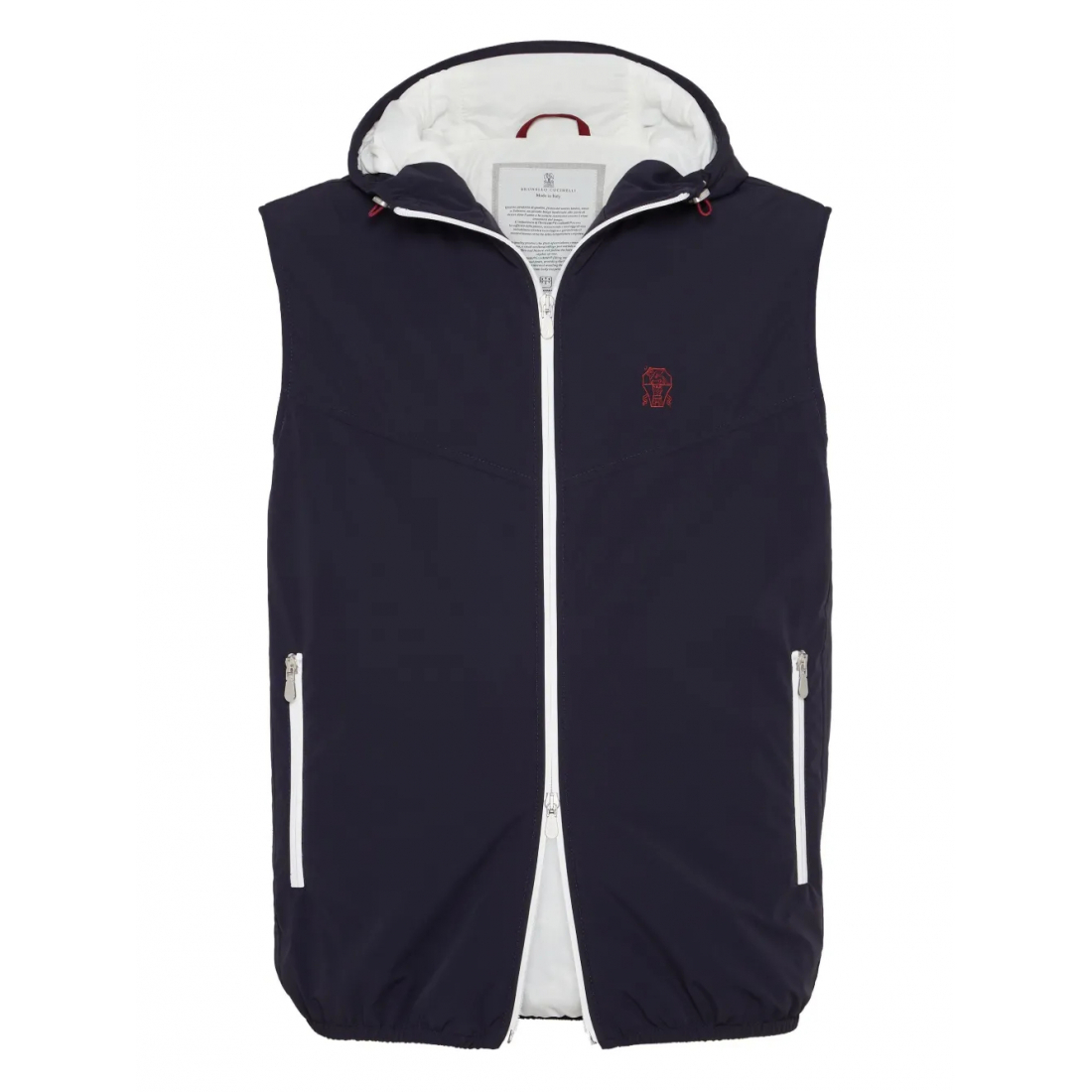 Gilet 'Zip-Up Hooded' pour Hommes