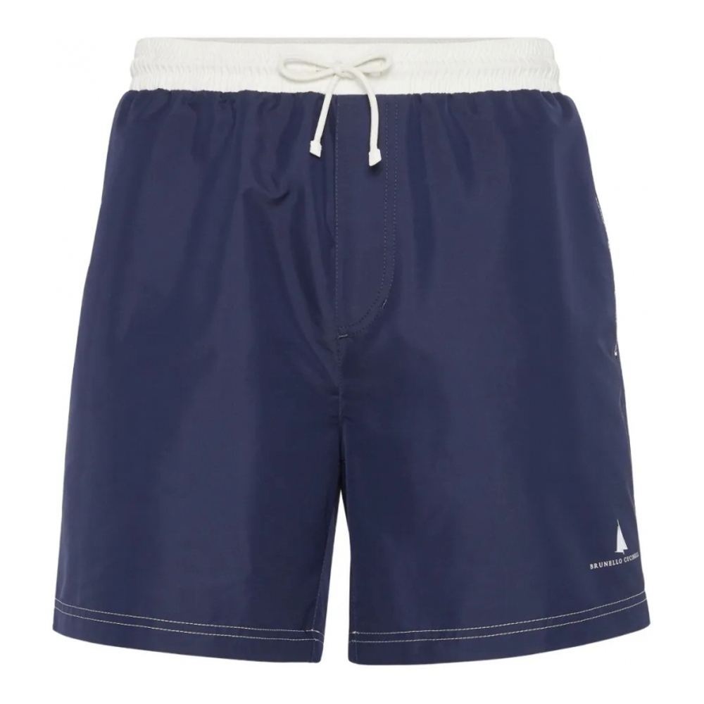 Short de bain 'Logo-Print' pour Hommes