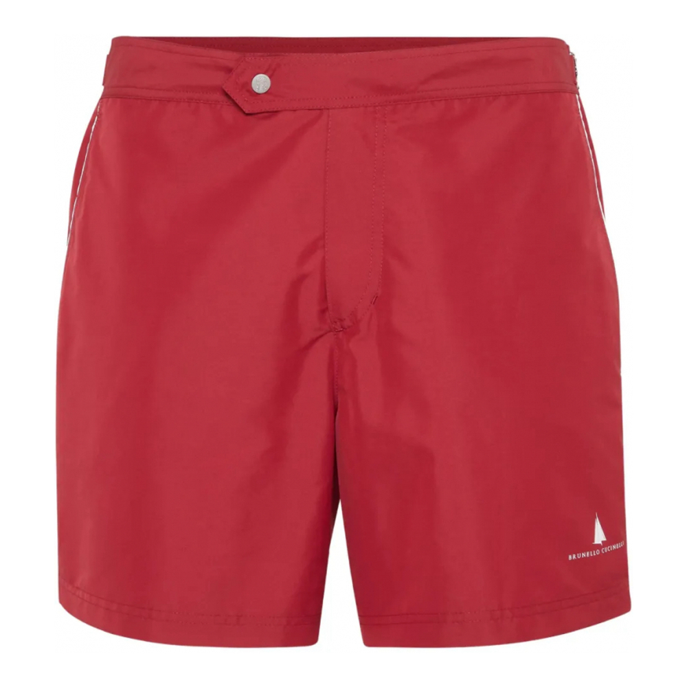 Short de bain 'Logo-Print' pour Hommes