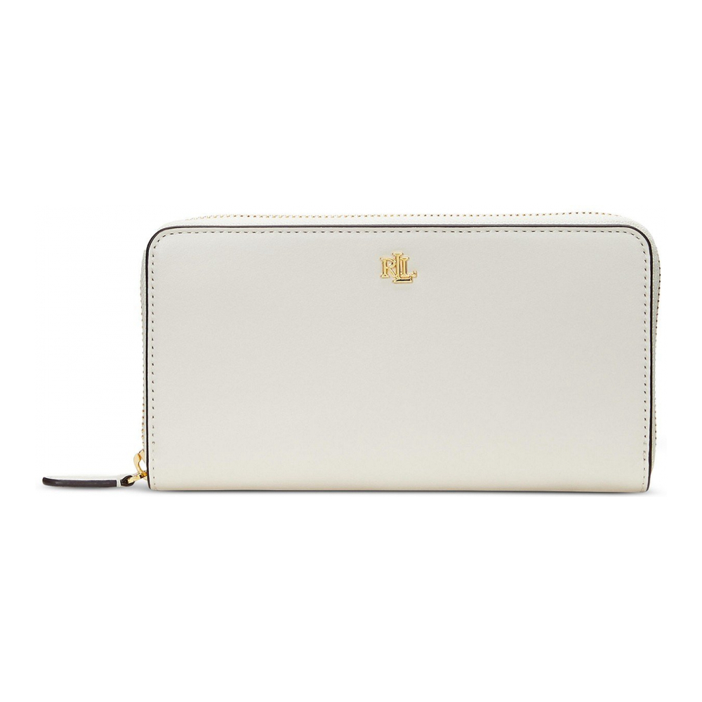 Women's 'Full-Grain Large Zip Continental' Wallet