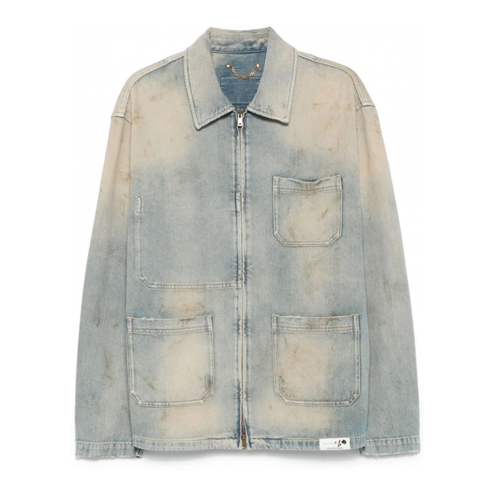 Veste en jeans 'Mackenzie' Zip-Up' pour Hommes