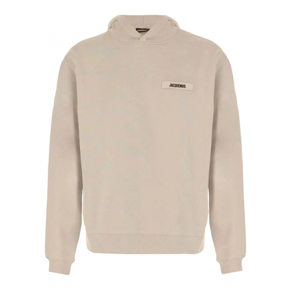 Sweatshirt 'The Gros Grain Logo-Plaque Hooded' pour Hommes