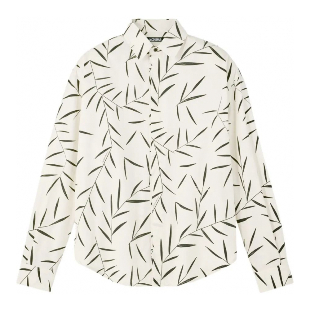 Chemise 'Le Simon Ml Leaf-Print Button-Up' pour Hommes