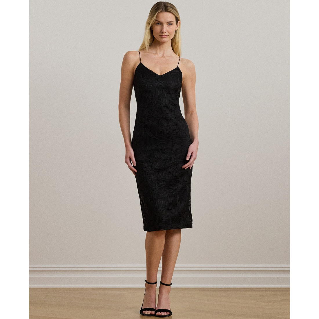 Robe de cocktail 'Embroidered Sleeveless' pour Femmes