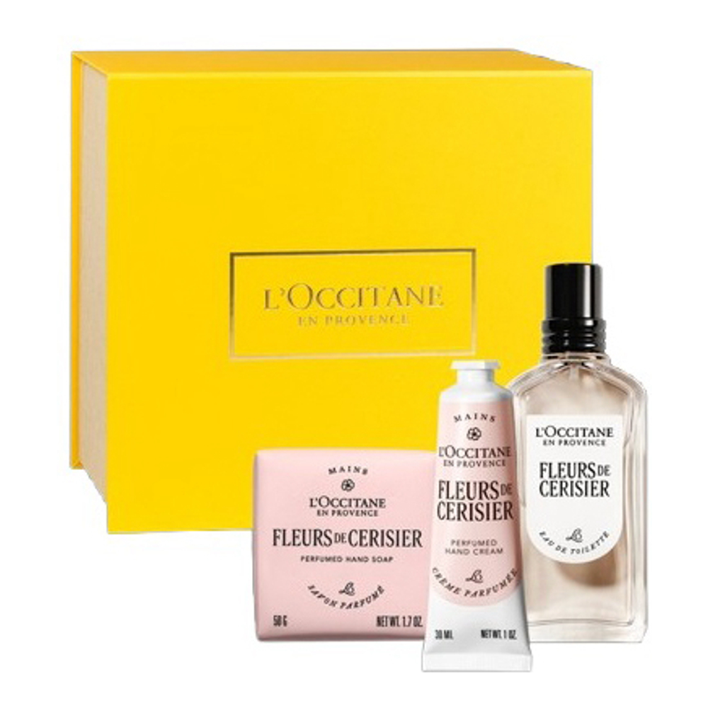 'Fleurs de Cerisier' Body Care Set - 3 Pieces