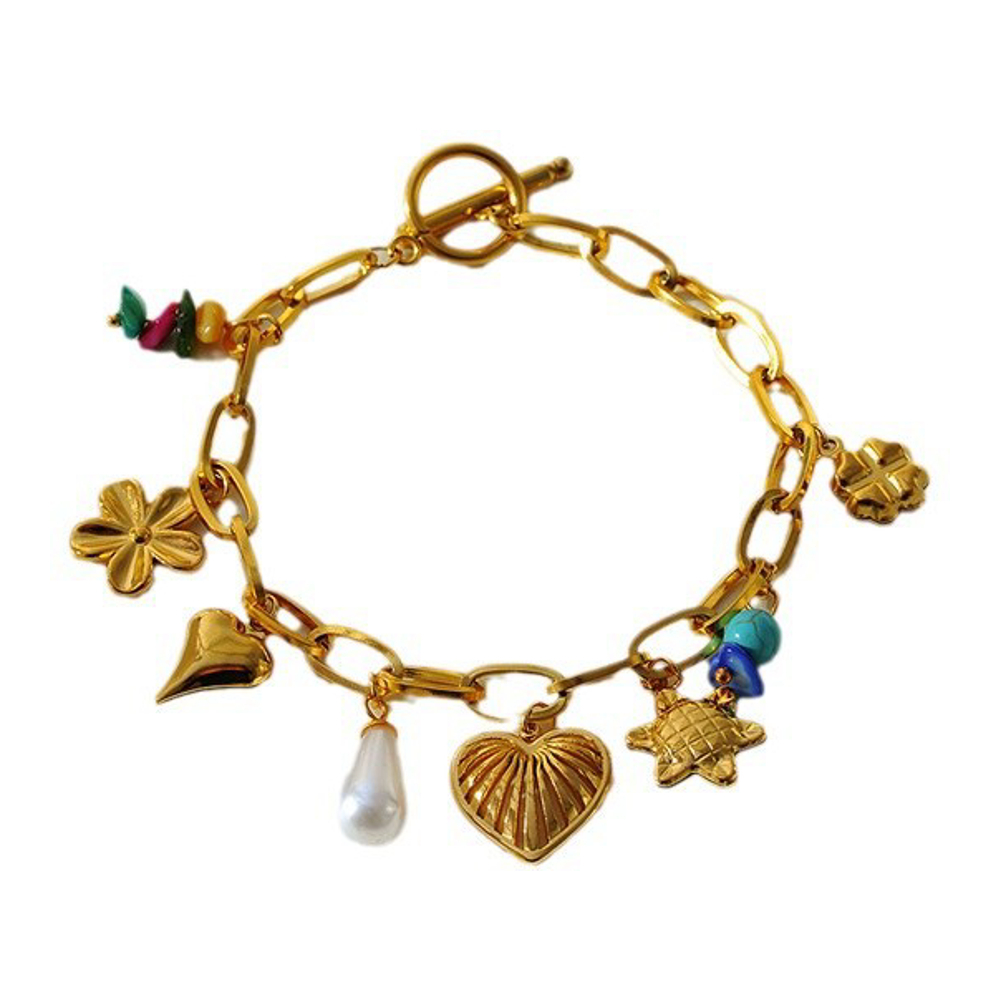 Women's 'Demifine Multi-Charm' Bracelet