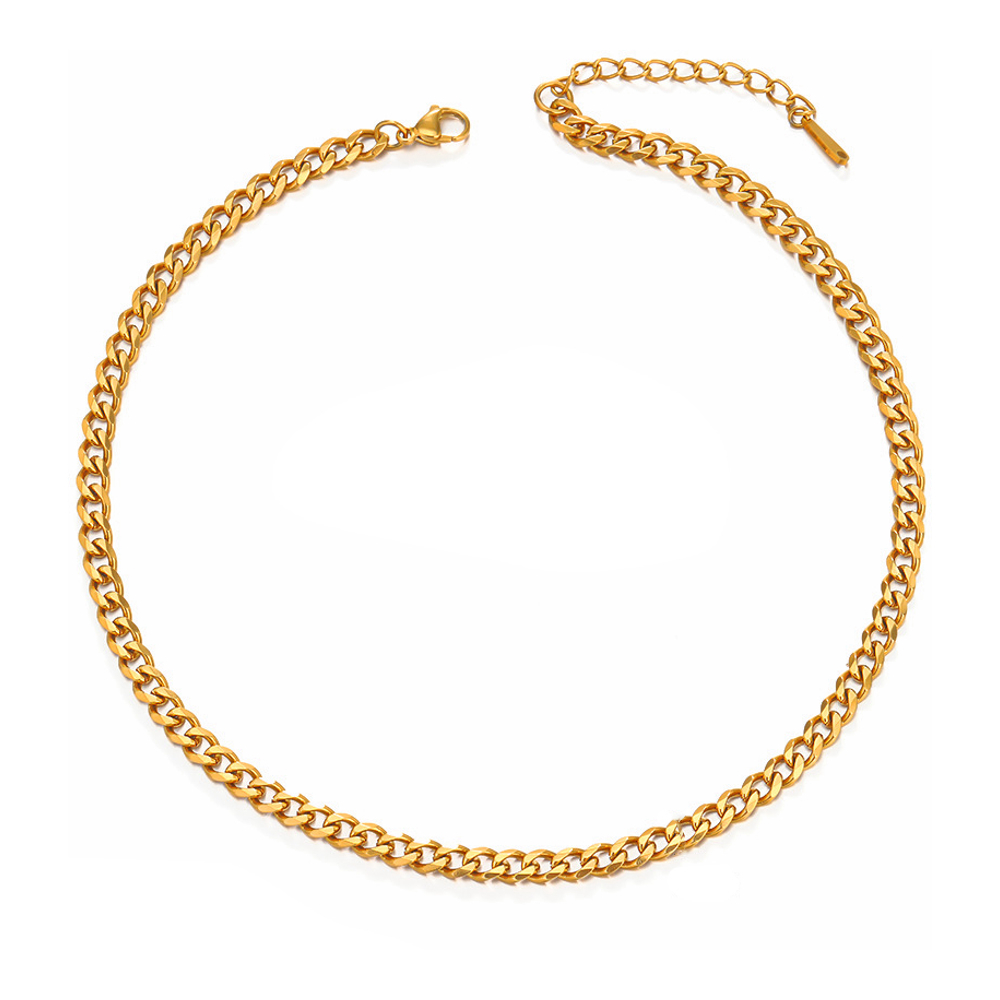 Collier 'Classic Cuban Link Chain' pour Femmes