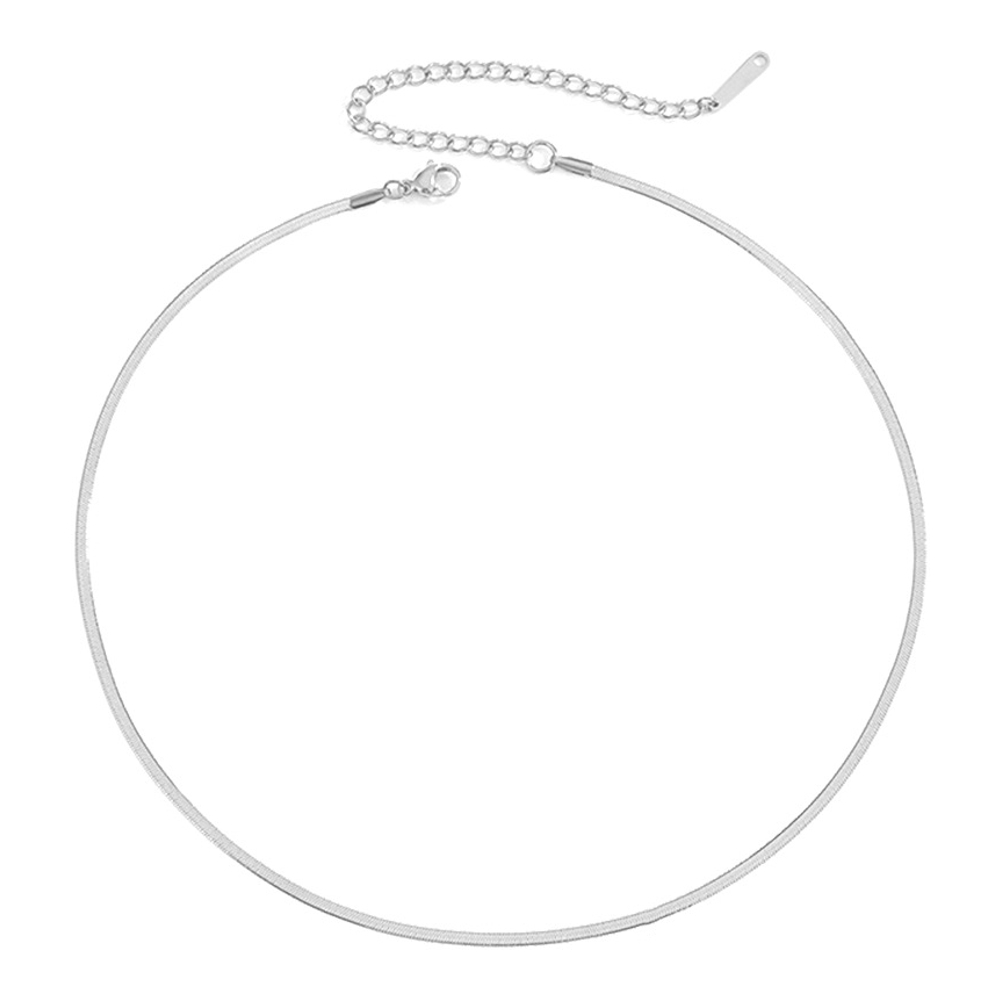 Collier 'Minimalist Snake Bone' pour Femmes