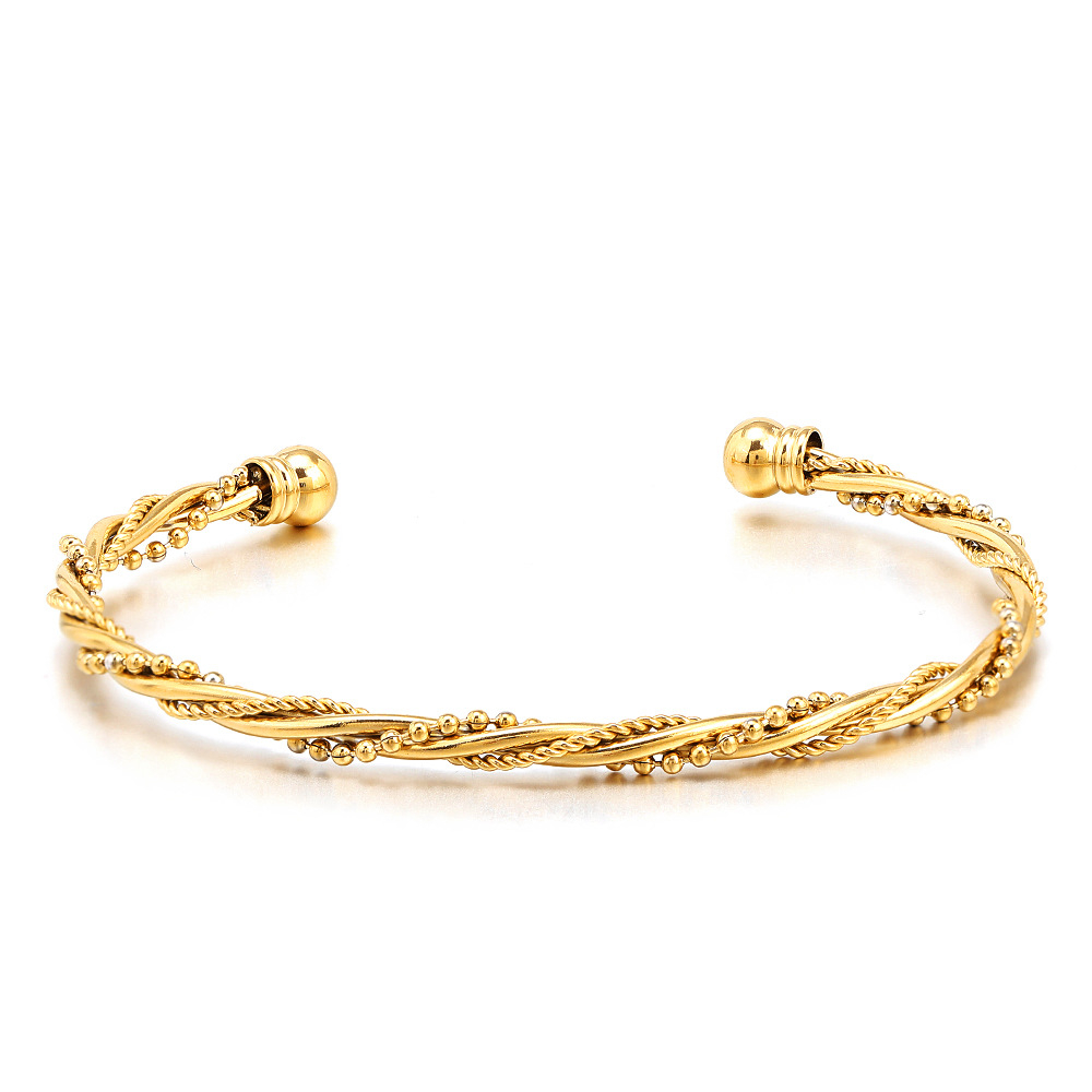 Women's 'Twisted Open' Adjustable Bracelet