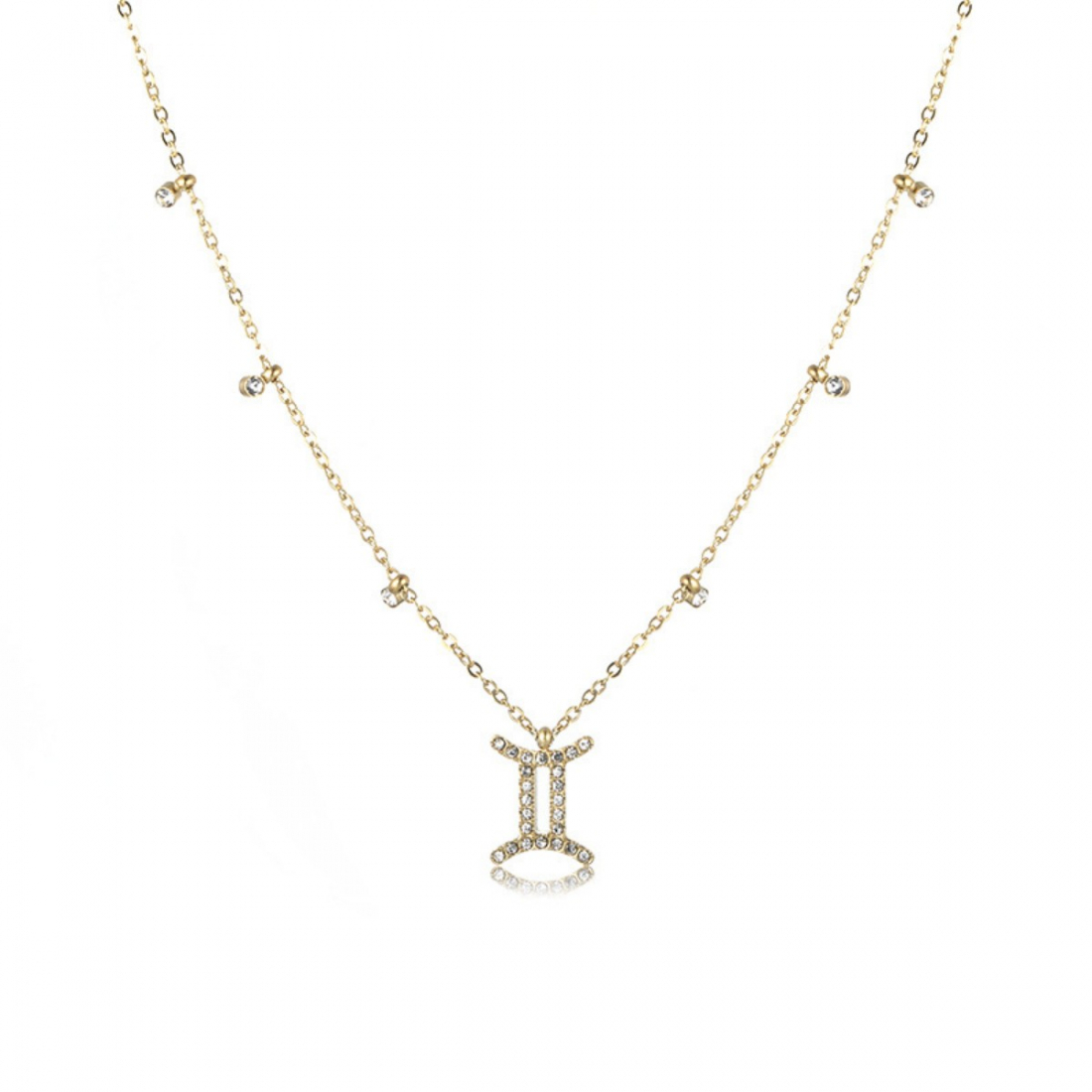 Women's 'Constellation Zodiac Gemini' Necklace