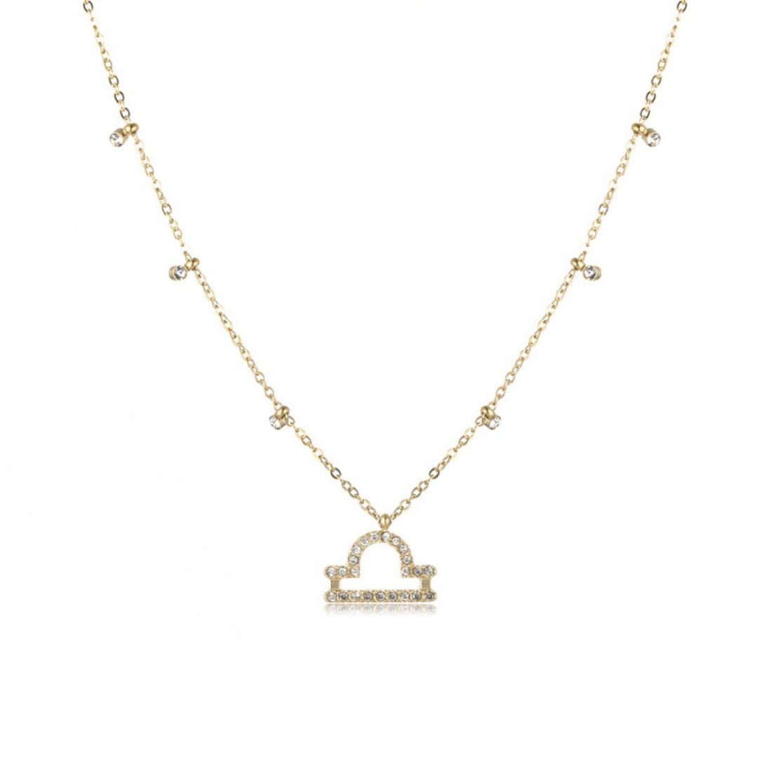 Women's 'Constellation Zodiac Libra' Necklace