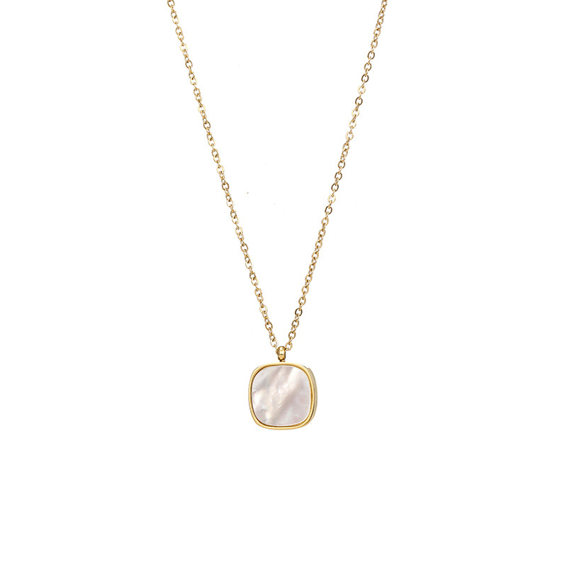 Women's 'Ocean Shell Square' Necklace