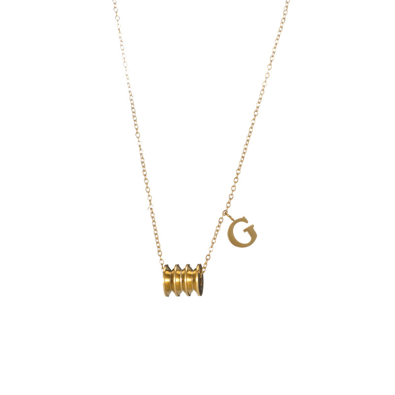 Women's 'Barrel And Letter G' Pendant