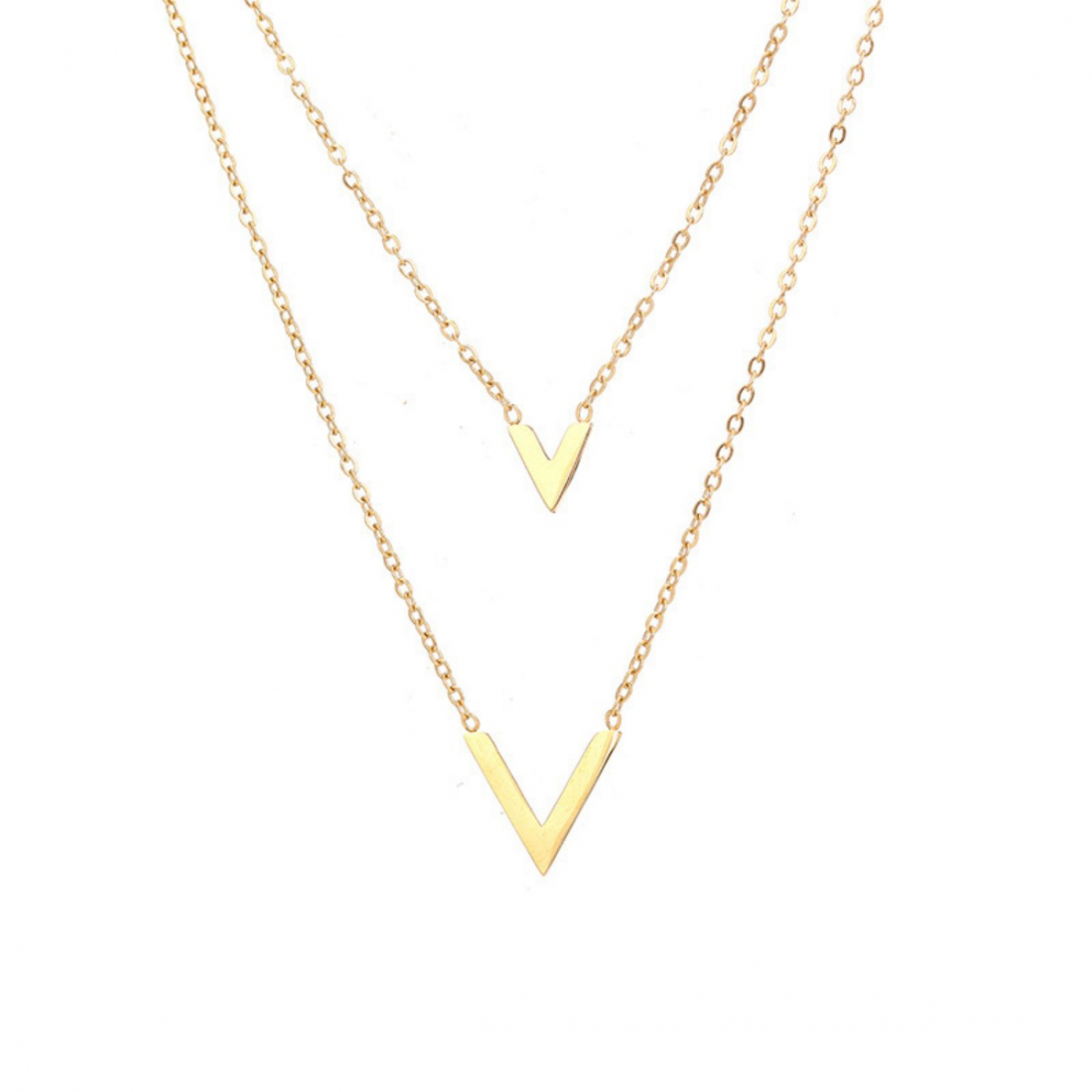 Women's 'V Layered' Pendant