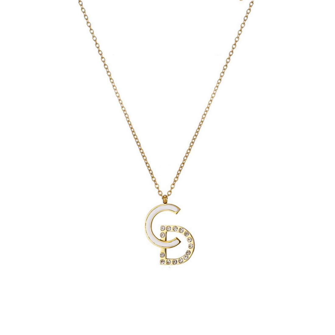 Women's 'CD Initial' Pendant