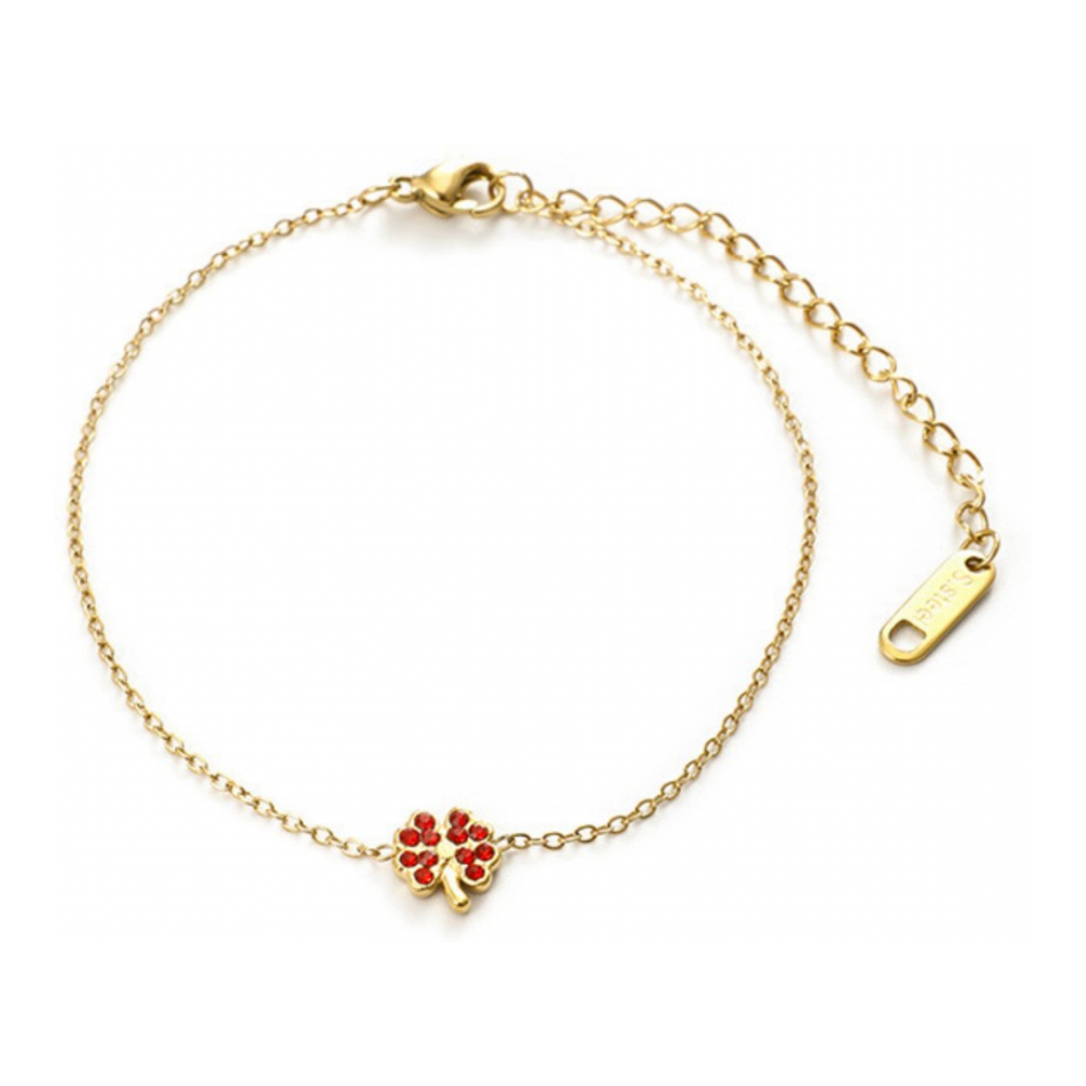 Women's 'Zircon Leaf' Bracelet