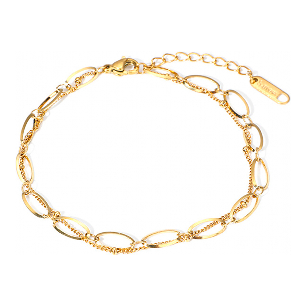 Women's 'Santana Double Layered Link' Bracelet