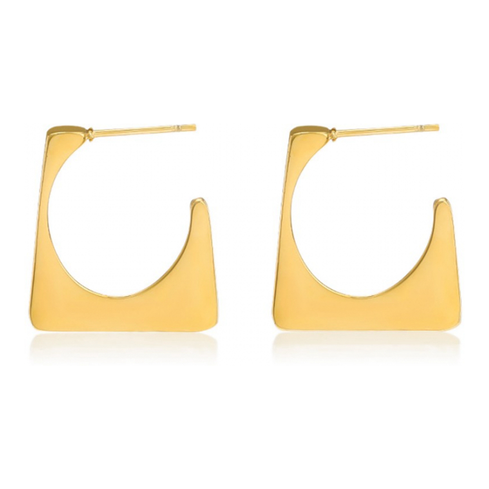 Boucles d'oreilles 'Angular Flat' pour Femmes