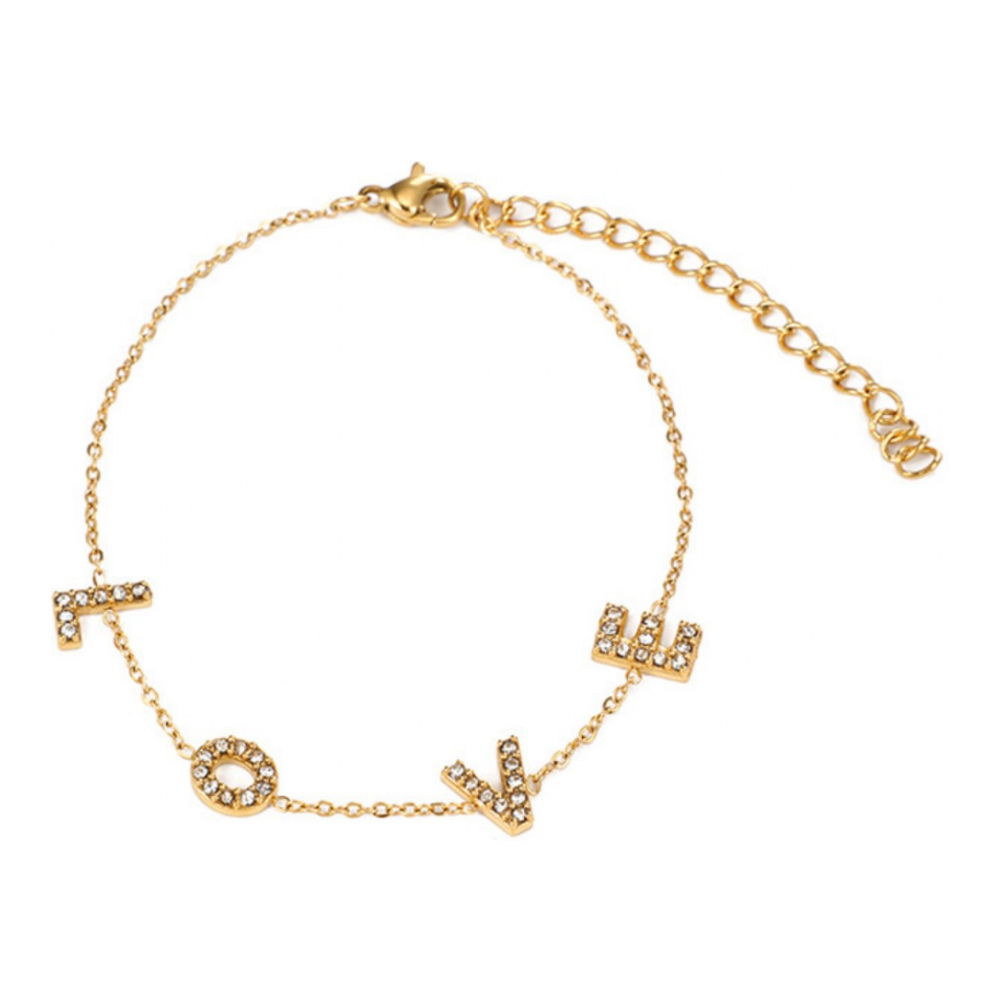Women's 'Sparkle Love' Bracelet