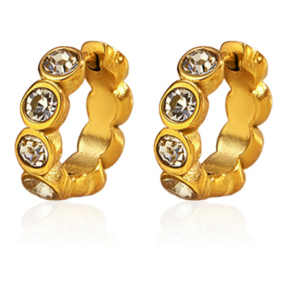 Boucles d'oreilles 'Infinity Stones Hoop' pour Femmes