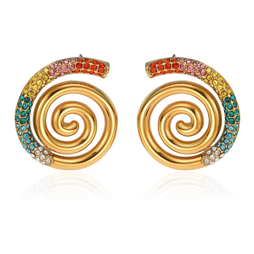 Boucles d'oreilles 'Sea Swirl Rainbow Studs' pour Femmes