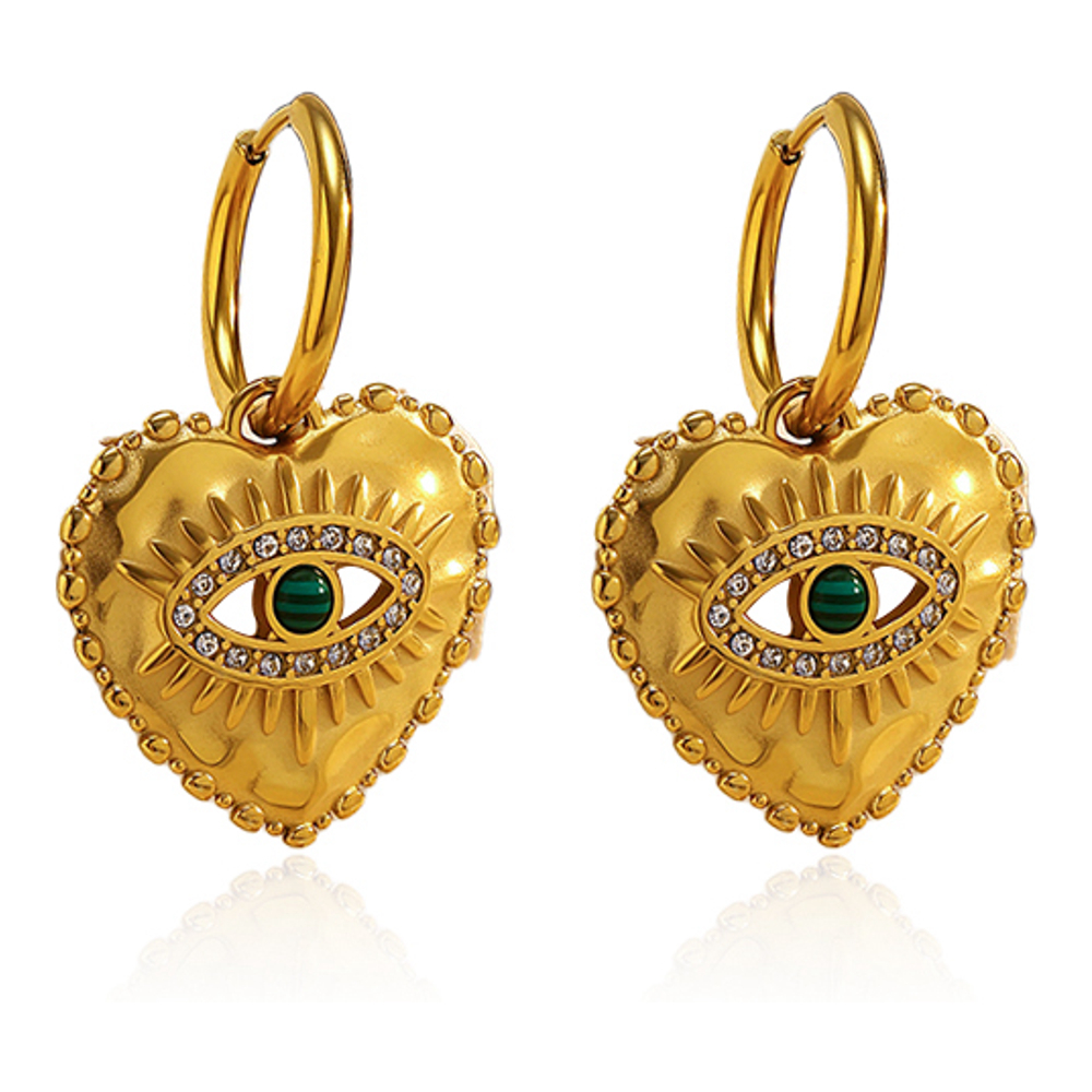 Boucles d'oreilles 'Wisdom Eye Huggie' pour Femmes