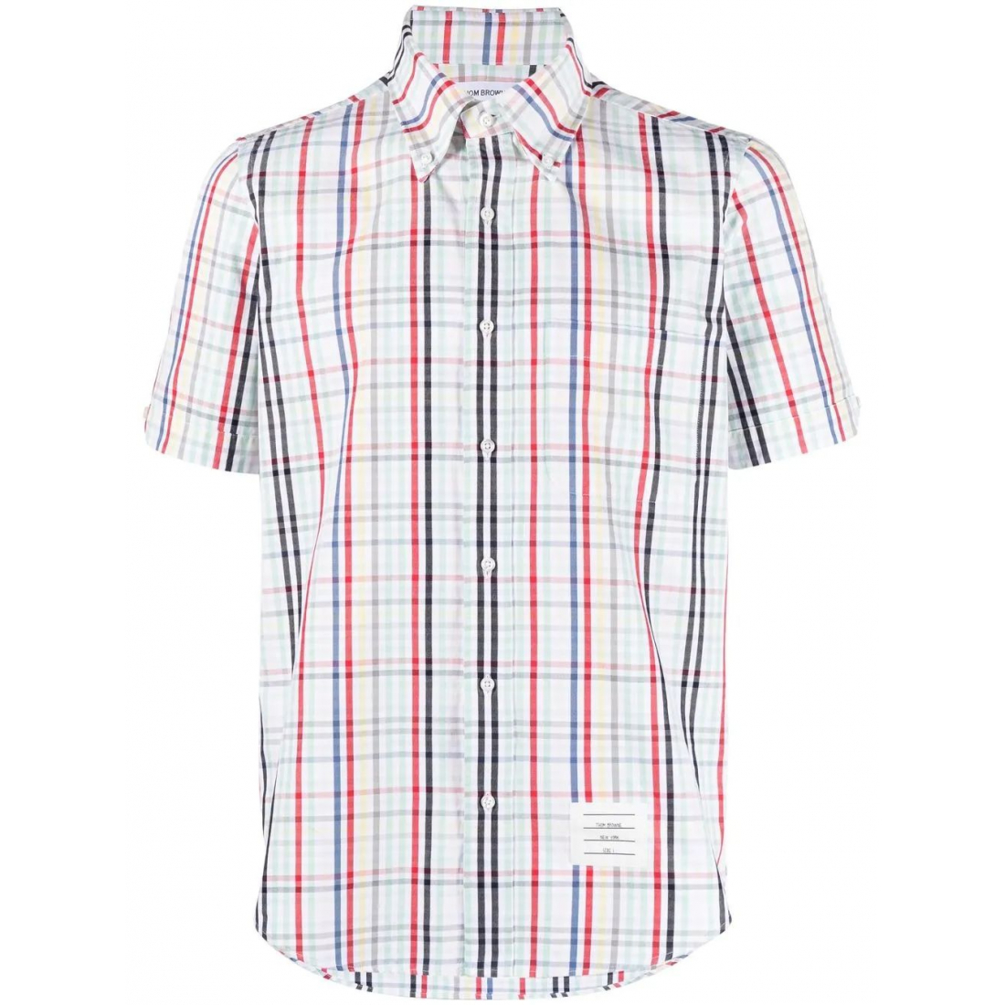 Chemise à manches courtes 'Gingham-Check' pour Hommes