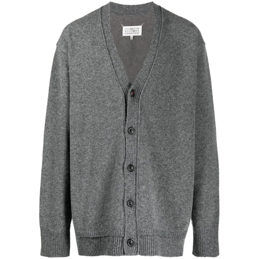 Cardigan 'V-Neck Elbow-Patch' pour Hommes