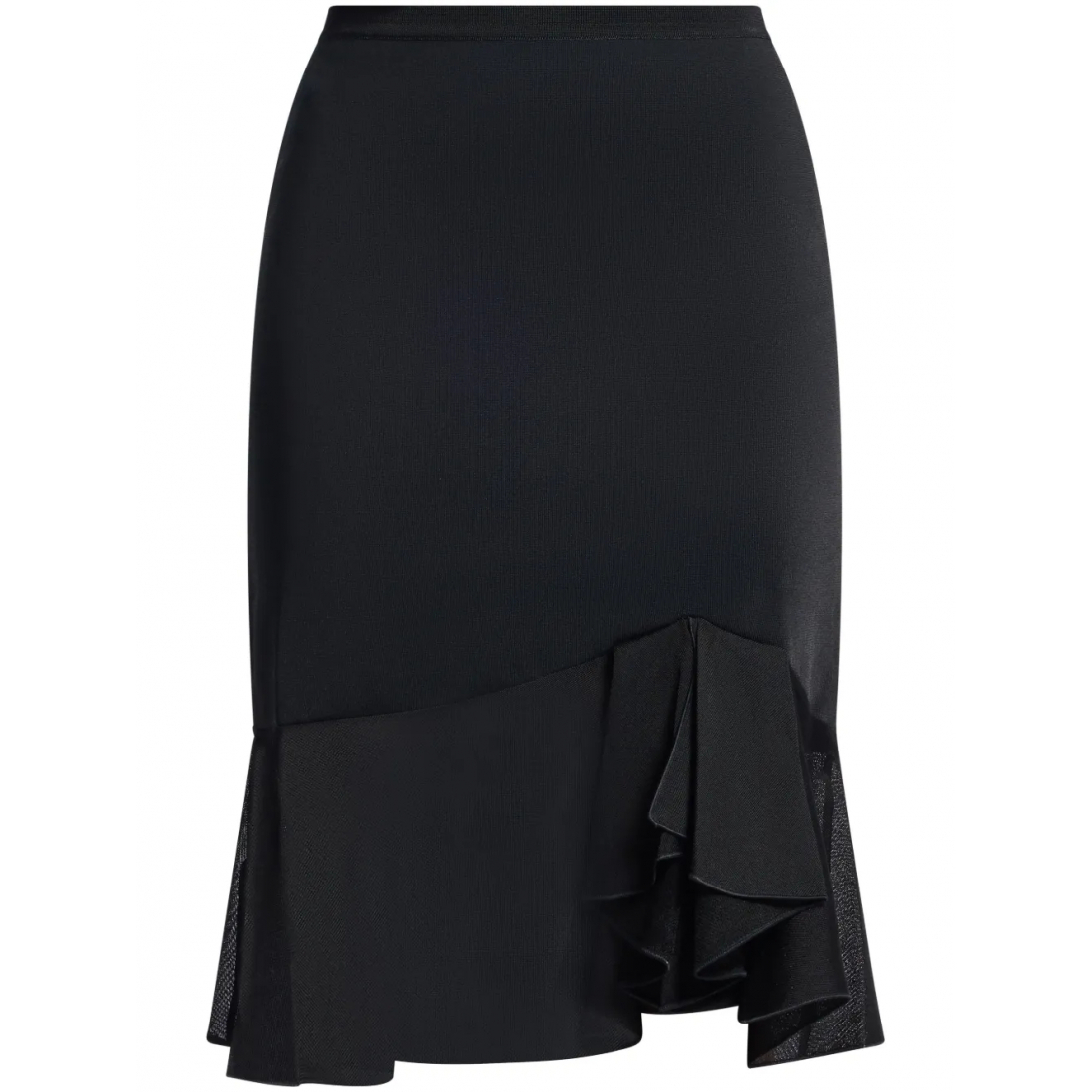 Jupe Midi 'Asymmetric Draped' pour Femmes