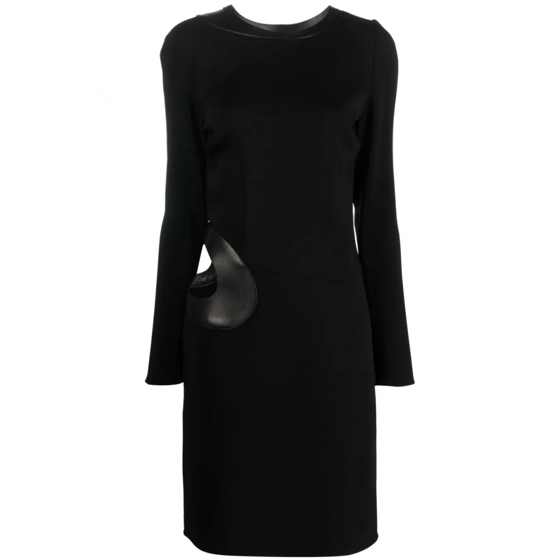 Robe mini 'Cut-Out Long-Sleeved' pour Femmes