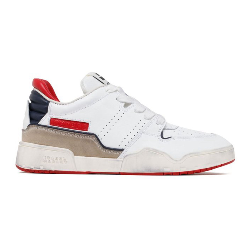 Women's 'Logo Embossed Lace-Up' Sneakers