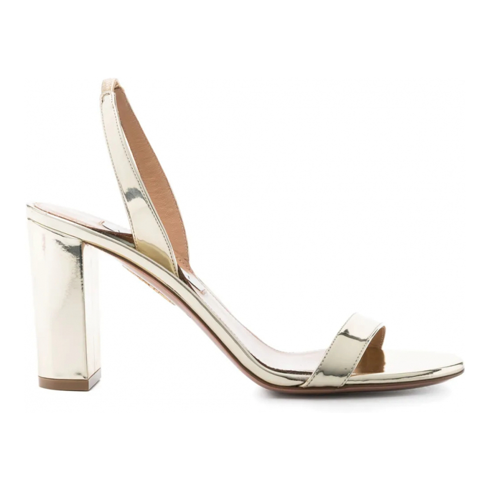 Sandales à talon 'So Nude Metallic' pour Femmes