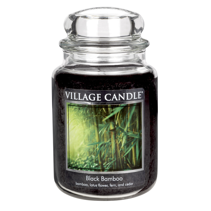 Bougie Votive 'Black Bamboo' - 603 g