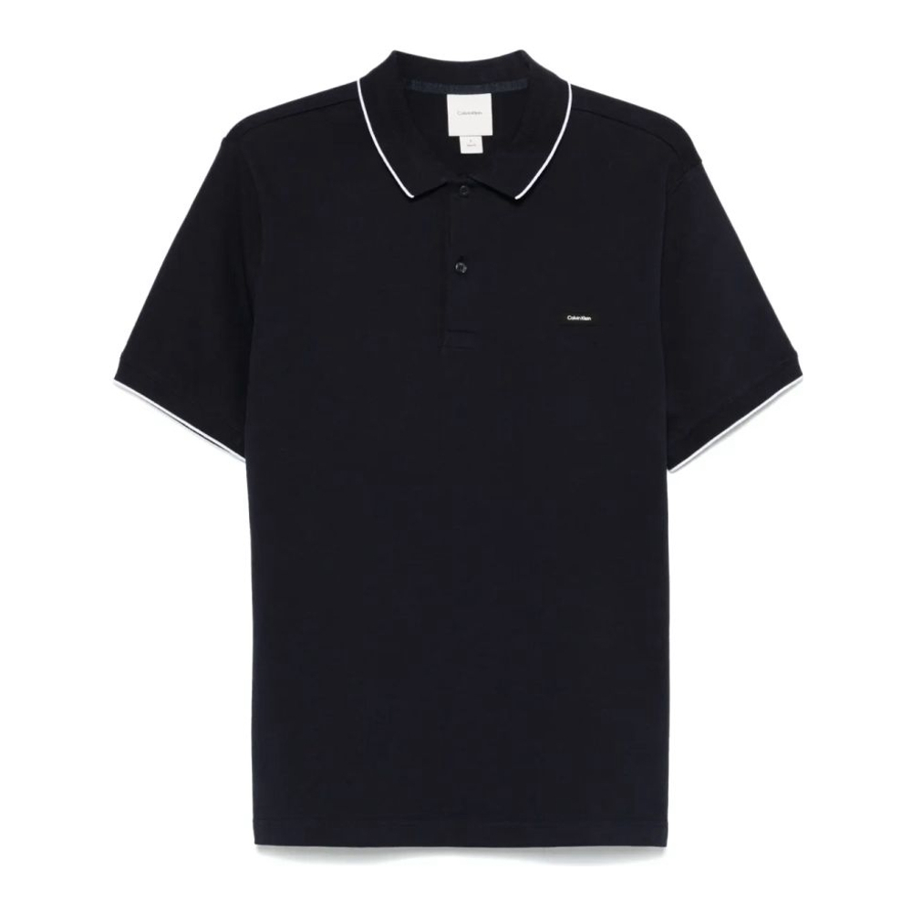 Polo 'Logo-Patch' pour Hommes