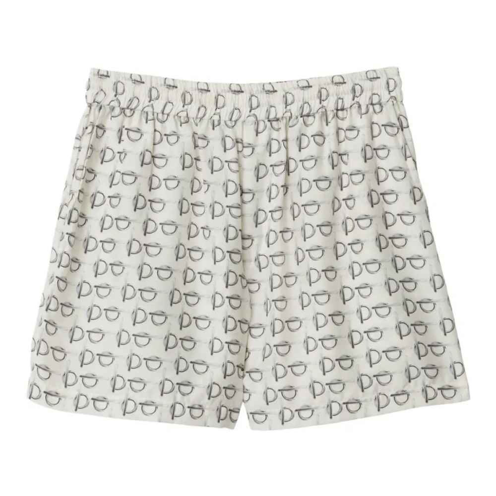 'Toggle-Print' Shorts für Damen