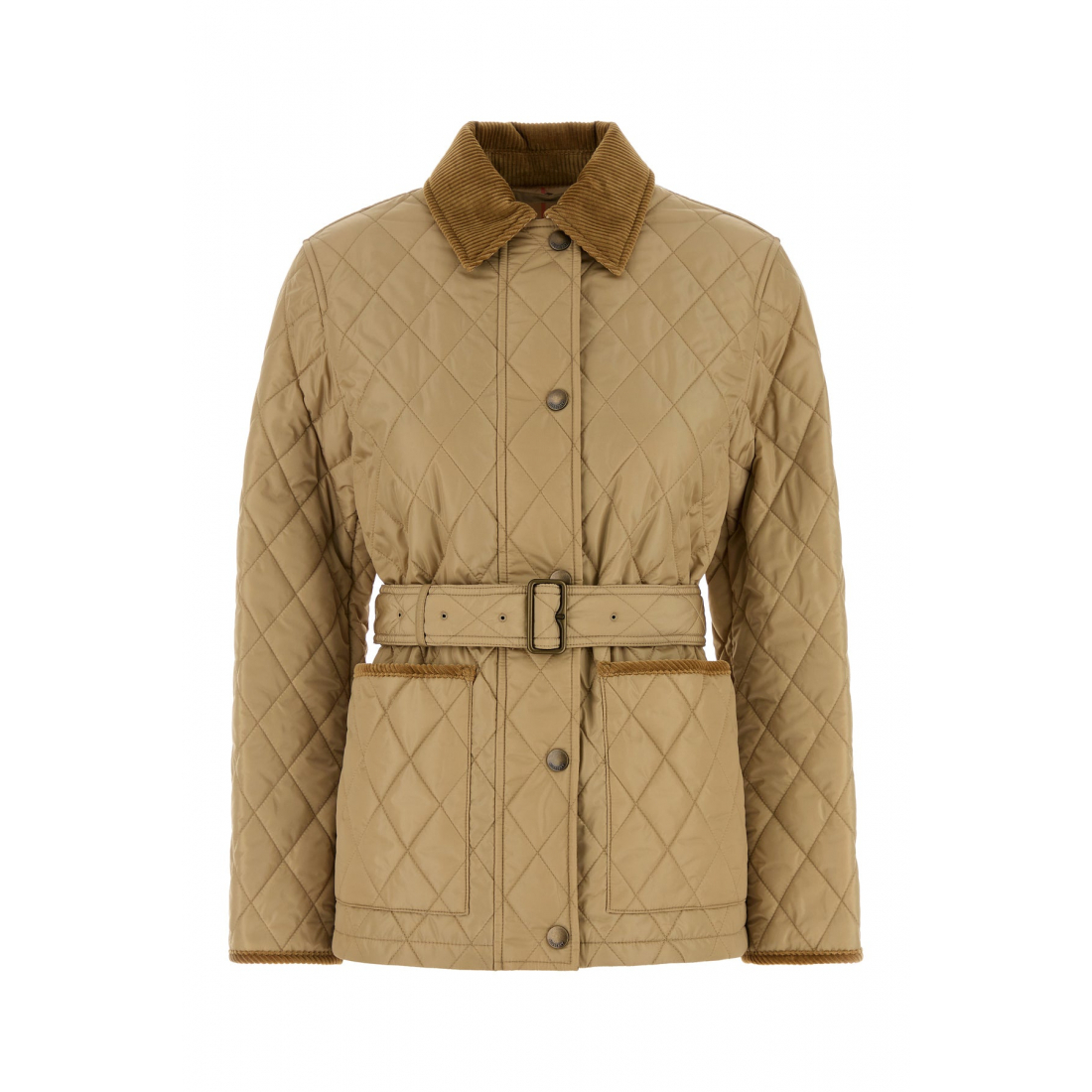 Veste 'Quilted Belted' pour Femmes