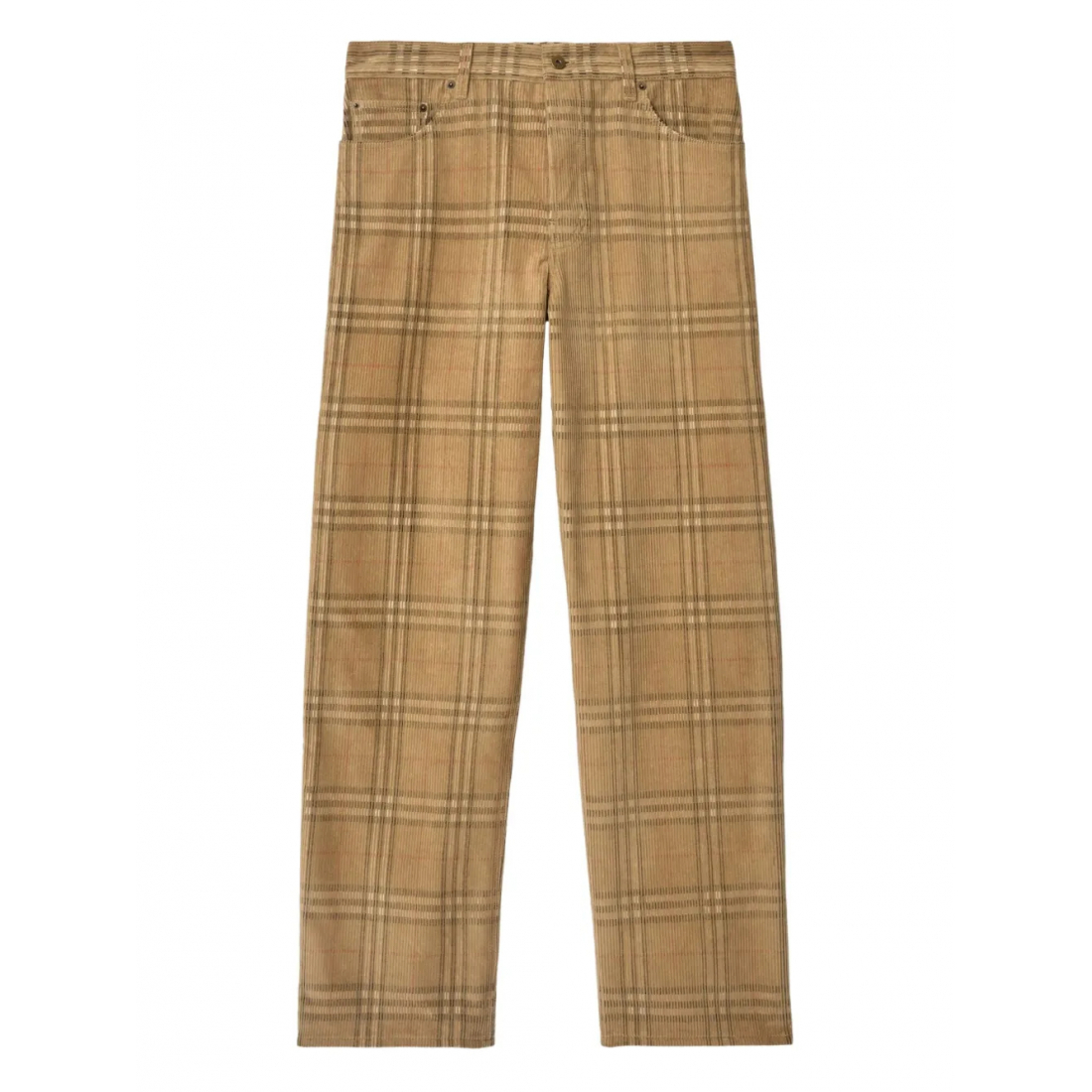 Pantalon 'Checked Corduroy' pour Hommes