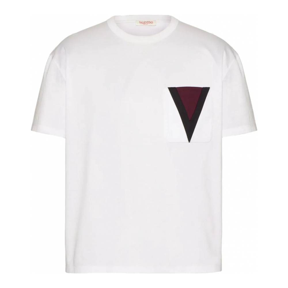 T-shirt 'V-Detail' pour Hommes