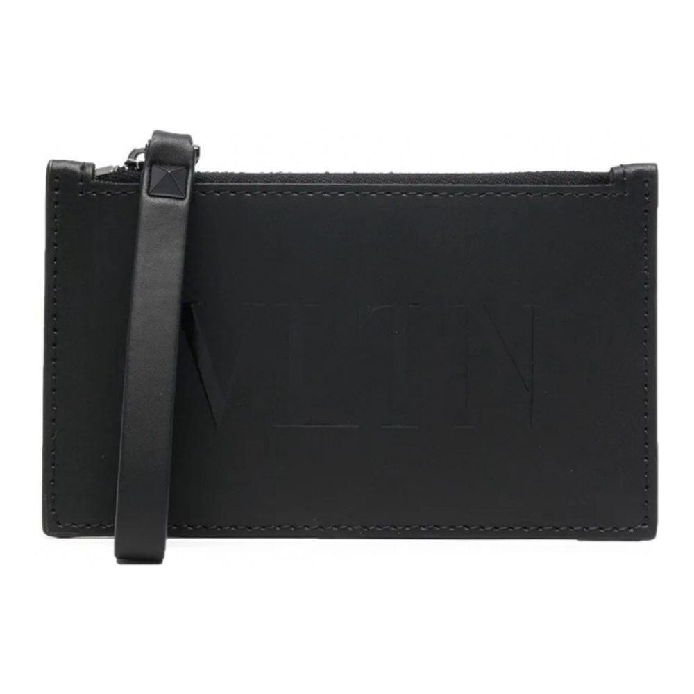 Men's 'Logo-Print Zipped' Wallet