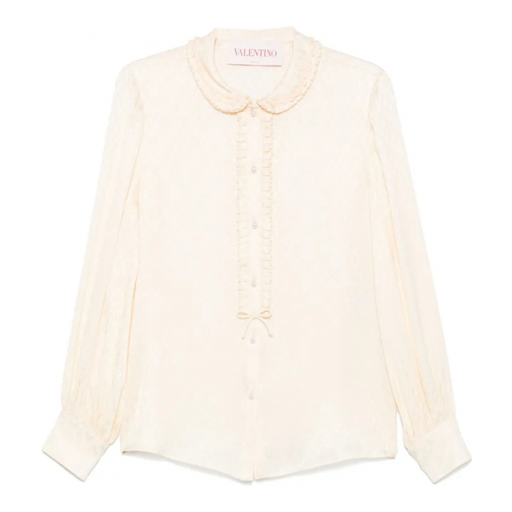 Chemise 'Optical-Jacquard' pour Femmes