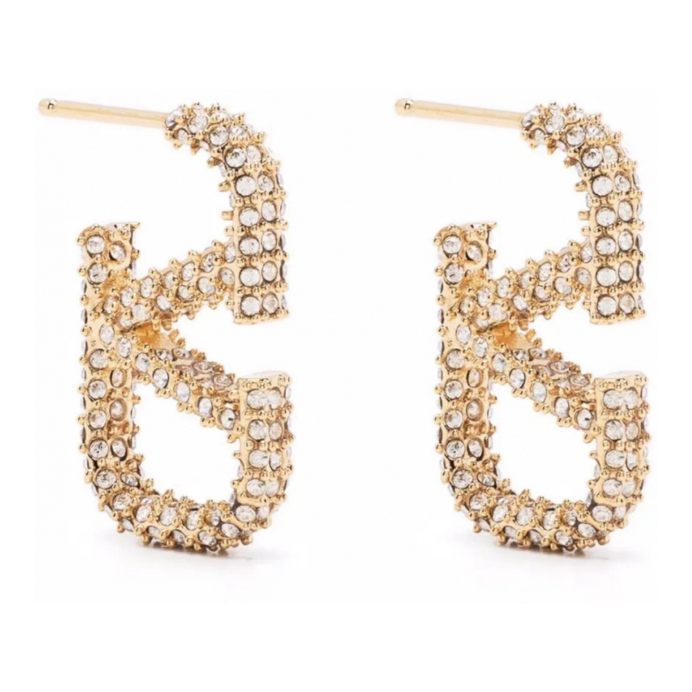 Women's 'VLogo Signature Crystal-Embellished' Earrings